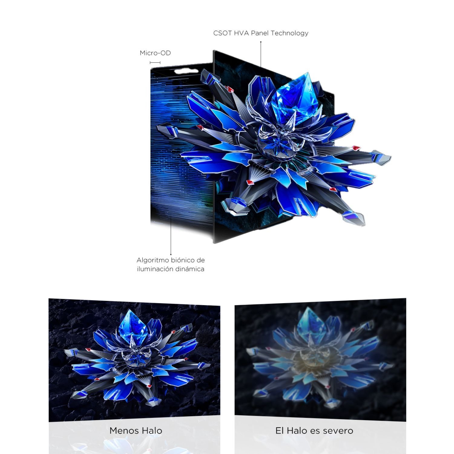 Monitor TCL 25" Gaming Mini LED 300Hz Full HD 25G64 - Image 2