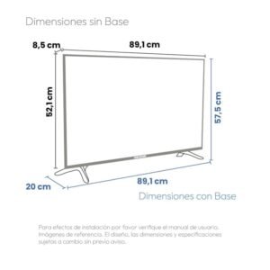 Televisor CHALLENGER 40" Smart TV FHD 40KG90 Google TV - Image 7