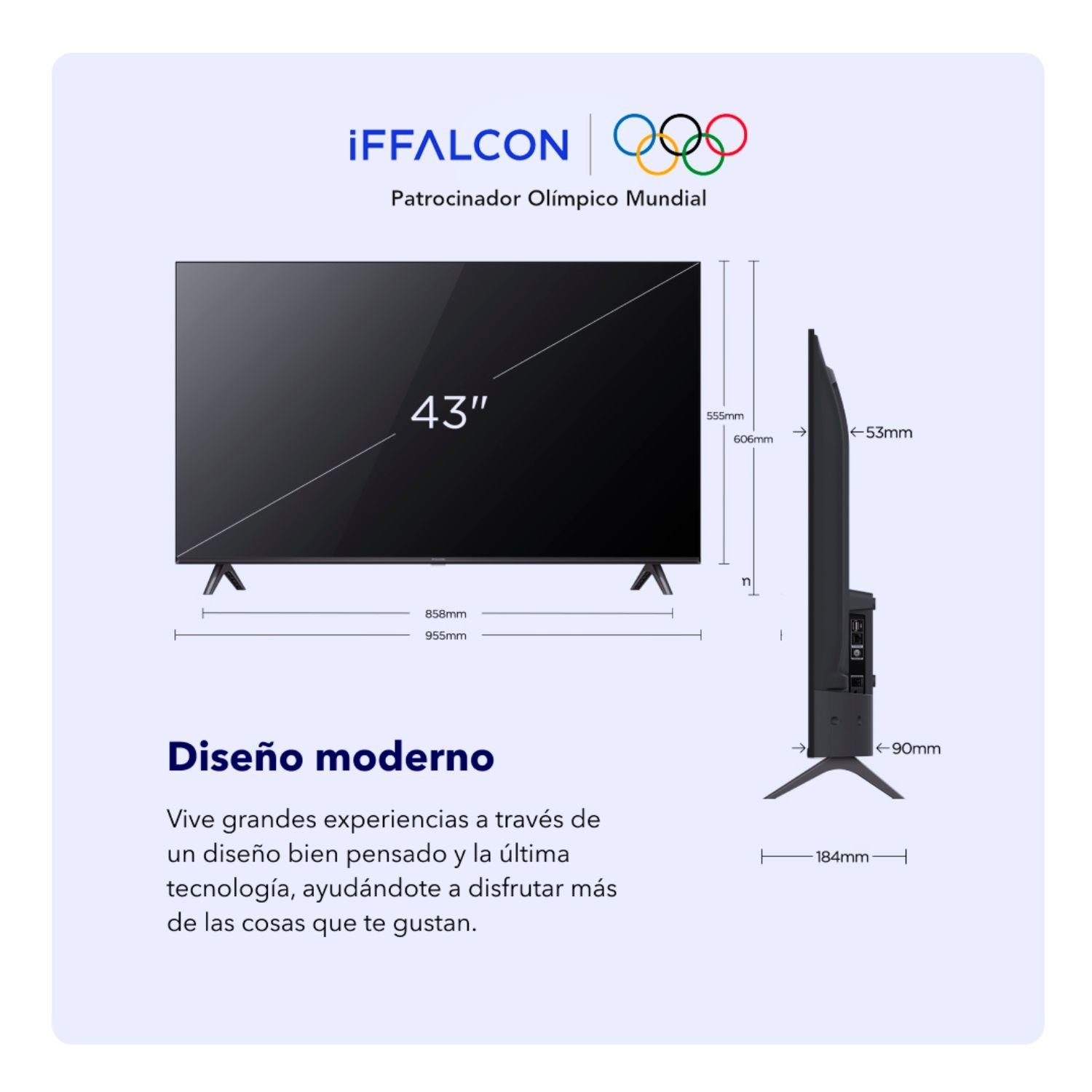 Televisor iFFALCON 43" Smart TV FHD 43S55 Google TV - Image 3