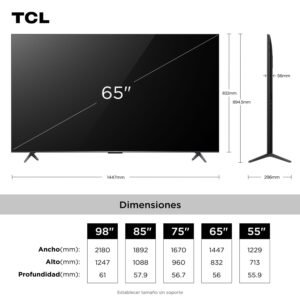 Televisor TCL 65" Smart TV QD Mini LED 65C6K - Image 4