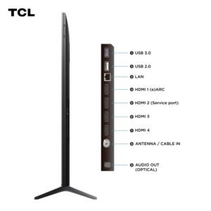 Televisor TCL 75" 4K QLED Mini LED Google TV 75C6K - Image 3