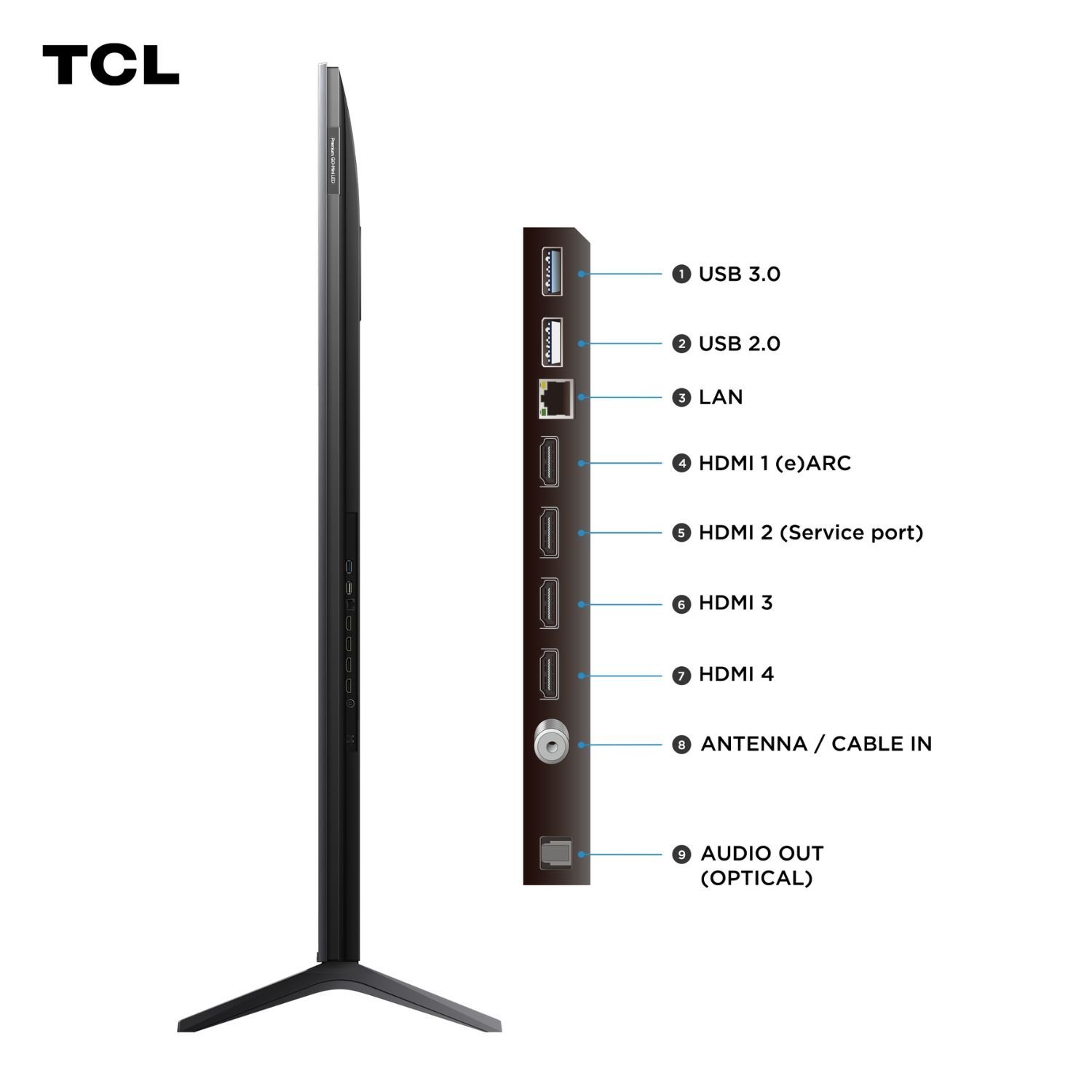 Televisor TCL 75" 4K QLED Mini LED Google TV 75C6K - Image 3