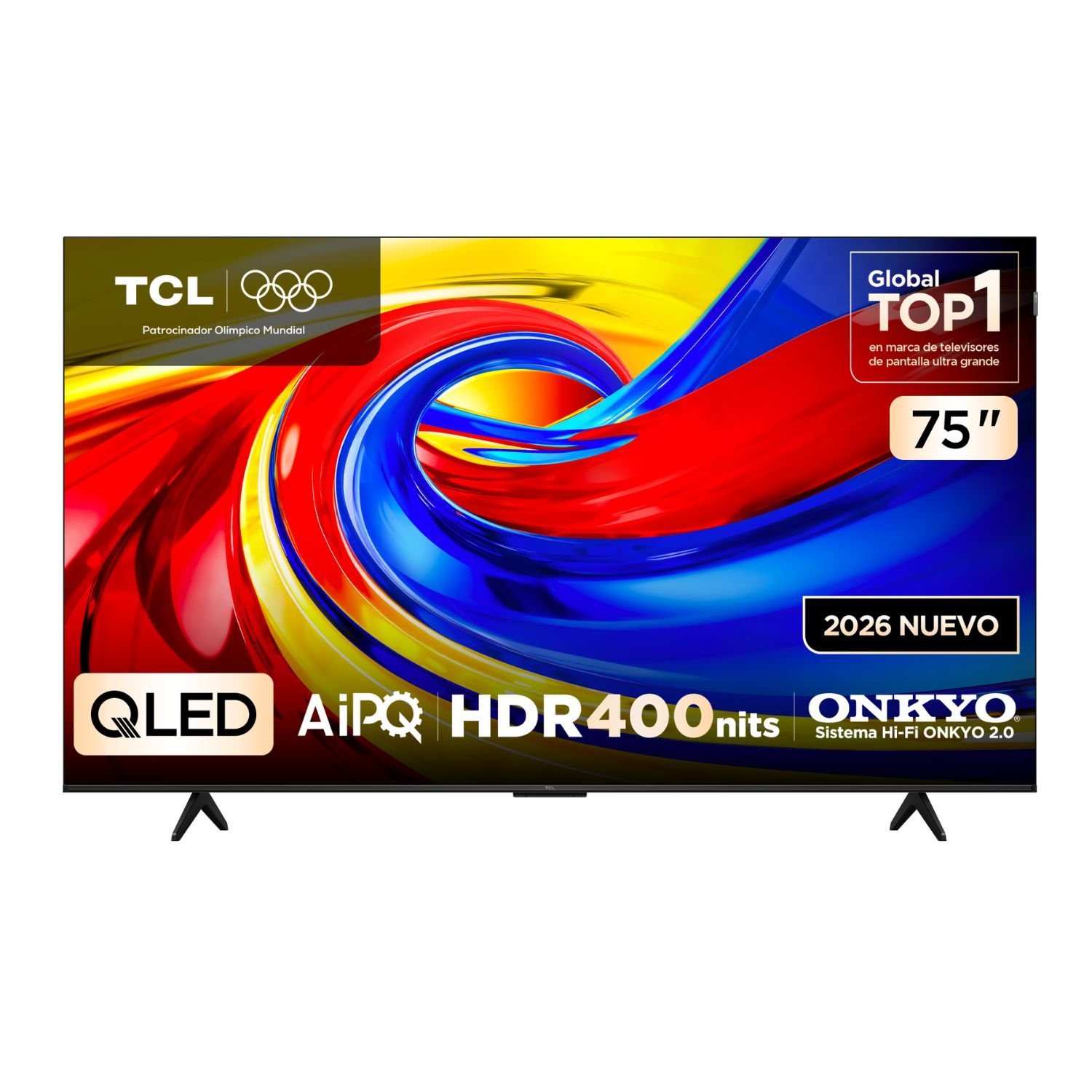Televisor TCL 75" QLED 4K Google TV 120Hz 75P7L