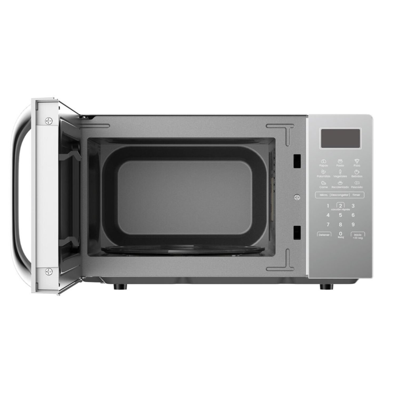 Horno Microondas MABE 20 Litros Digital HMM07SJW Gris - Image 6