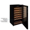 Cava de Vinos CHALLENGER 34 Botellas RVV34 Negro - Image 5