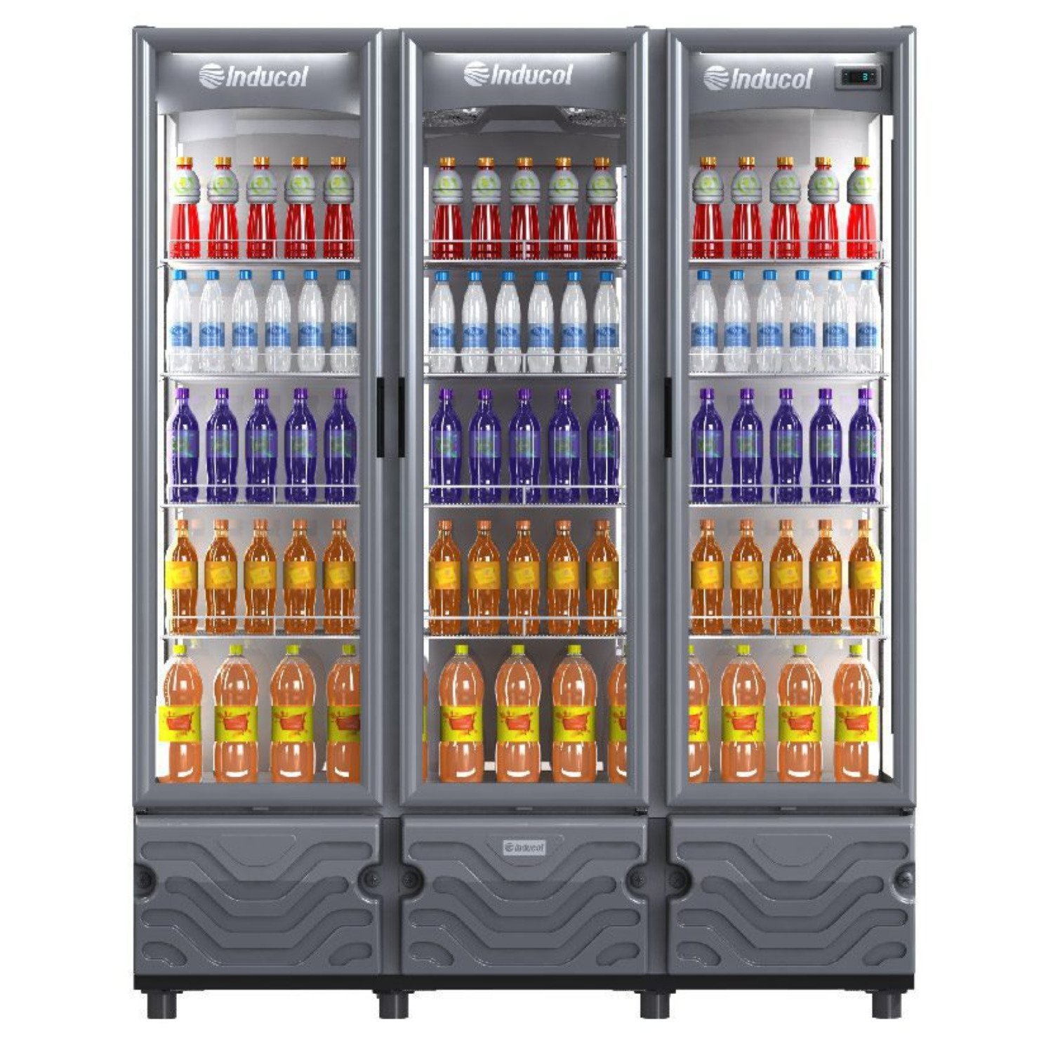 Vitrina INDUCOL 1.217 Litros Luz LED VV-42DBL1PV