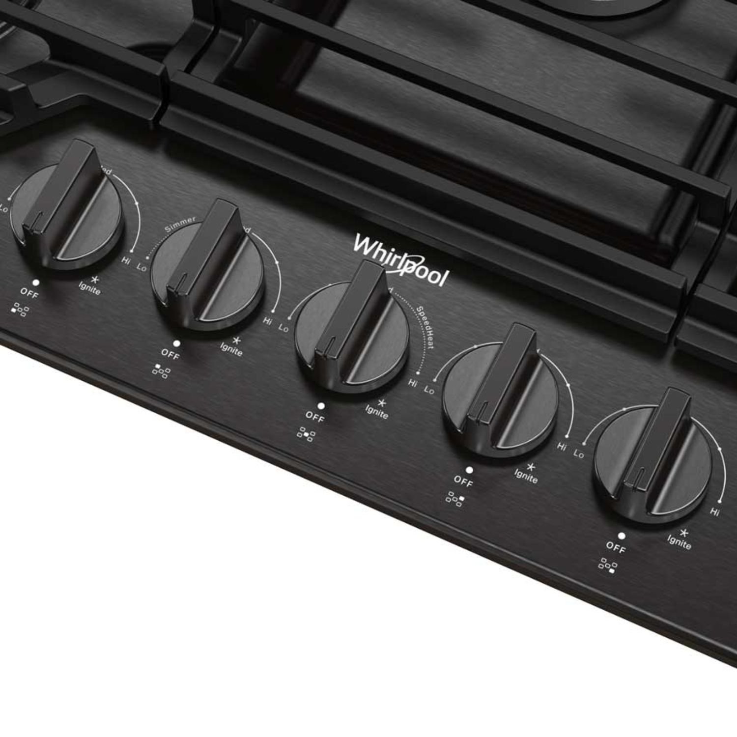 Estufa WHIRLPOOL 91cm 5 Puestos Gas Natural WCGK5036PV - Image 3