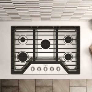 Estufa WHIRLPOOL 76cm 5 Puestos Gas Natural WCGK7030PS - Image 5