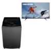 Combo Challenger TV 43KG90 + Lavadora CW-5718